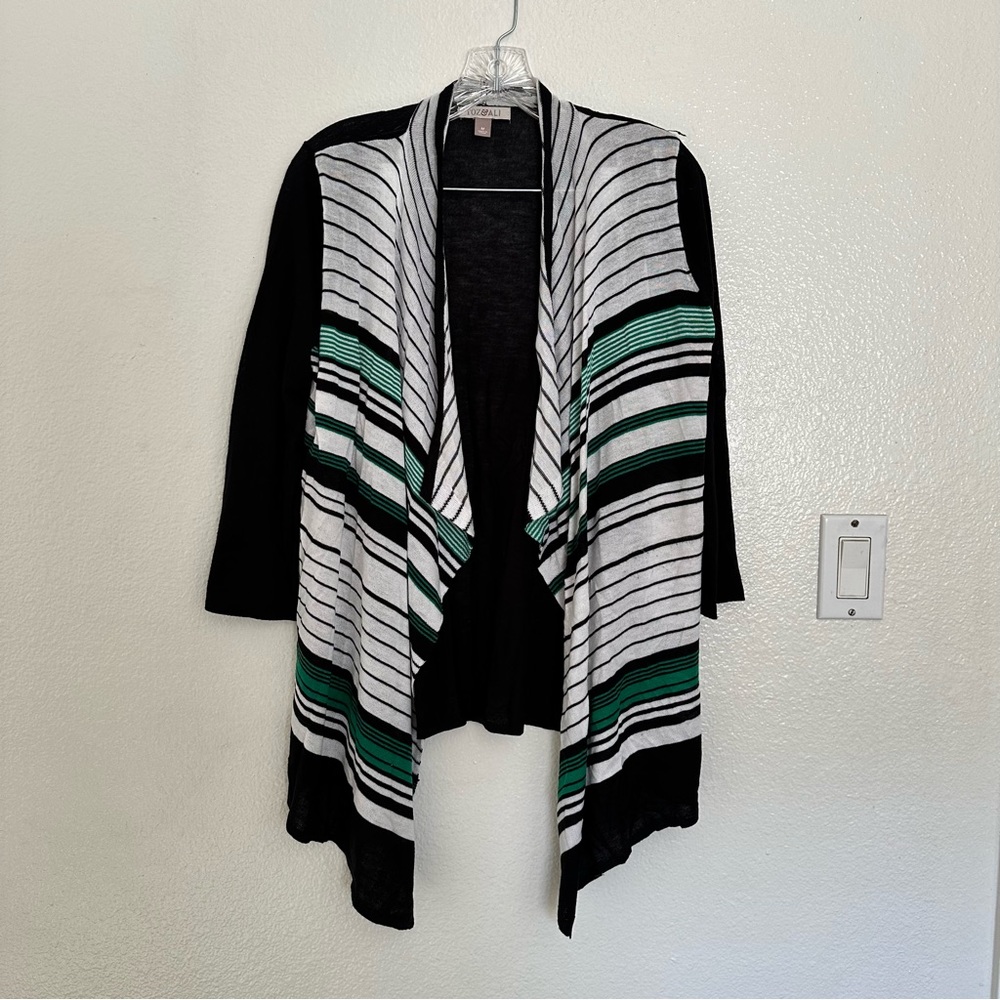 Lightweight Striped Cardigan | Size M